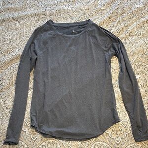 All in Motion Charcoal Long Sleeve Tee